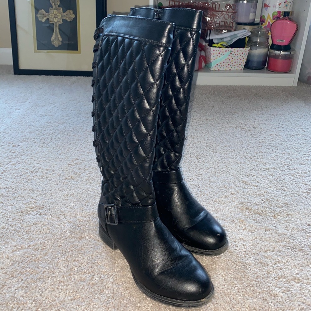 Tall Black Boots